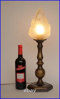 Art Deco Desk Lamp AMSTERDAM Brass Lamp Unique