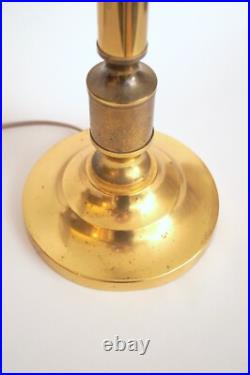 Art Deco Desk Lamp Golden Stairs Unique Brass Lamp Light
