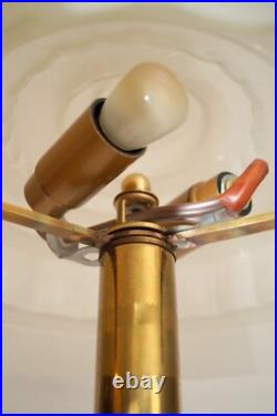 Art Deco Desk Lamp Golden Stairs Unique Brass Lamp Light