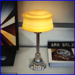 Art Deco Desk Lamp NOVA RELIANT Midcentury Unique Chrome Light