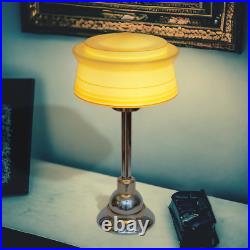 Art Deco Desk Lamp NOVA RELIANT Midcentury Unique Chrome Light