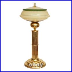 Art Deco Desk Lamp THE MAJESTIC Brass Lamp Unique 74Cm