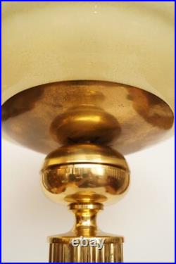 Art Deco Desk Lamp THE MAJESTIC Brass Lamp Unique 74Cm