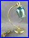 Art_Deco_Era_CHASE_Brass_Table_Lamp_Blue_Gold_Aurene_Squash_Blossom_Glass_Shade_01_pig