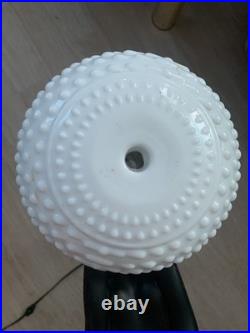 Art Deco Figural Table Lamp, Nude Woman By French Known Artist. Size 24x15x8