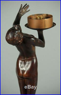 Art Deco Figure Lamp c. 1930
