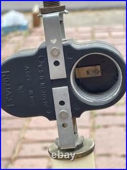 Art Deco Gilbert Rohde Mutual Sunset Lamp Co Machine Age Glass Rod No Shade