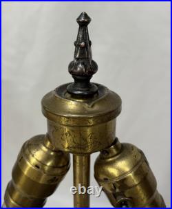 Art Deco Gross & Christensen Lidded Urn Denmark Table Lamp Hercules Pegasus