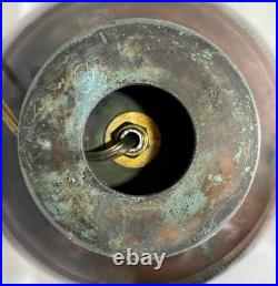 Art Deco Gross & Christensen Lidded Urn Denmark Table Lamp Hercules Pegasus