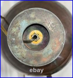 Art Deco Gross & Christensen Lidded Urn Denmark Table Lamp Hercules Pegasus