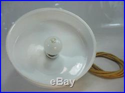 Art Deco Hängelampe Vintage Deckenlampe Antik Deckenleuchte mit Opal Glasschirm
