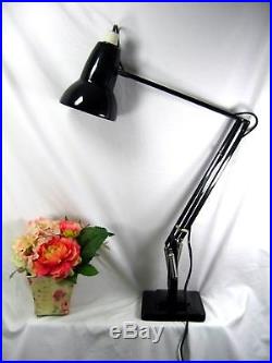 Art Deco Herbert Terry & Sons Lamp Angle Poise Retro Classic Anglepoise Black