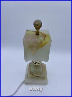 Art Deco Houzex Lamp Arman Cube Lamp Glows