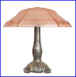 Art Deco Jugendstil Lamp Light COZY FLAME Unique Collector's Item Table Lamp