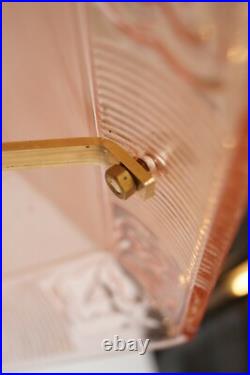 Art Deco Jugendstil Lamp Light COZY FLAME Unique Collector's Item Table Lamp