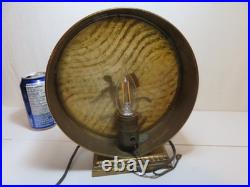 Art Deco Karl Hagenauer brass or bronze tv lamp man riding horse