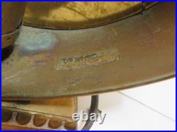 Art Deco Karl Hagenauer brass or bronze tv lamp man riding horse