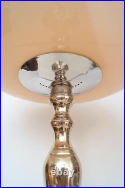 Art Deco Lamp Table Lamp Space Needle Chrome Bauhaus 60cm