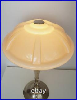 Art Deco Lamp Table Lamp Space Needle Chrome Bauhaus 60cm