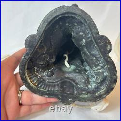 Art Deco Lamp Three Ladies Arched Back Table Top Boudoir Light Working