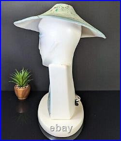 Art Deco Lindsey B Balkweill Style Bust LAMP 1980's Memphis Postmodern New Wave