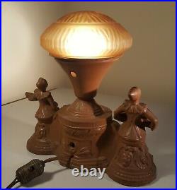 Art Deco Minstrel Lamp