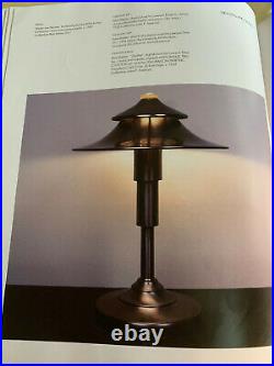 Art Deco Modernistic Table Lamp by Walter Von Nessen for Miller Co