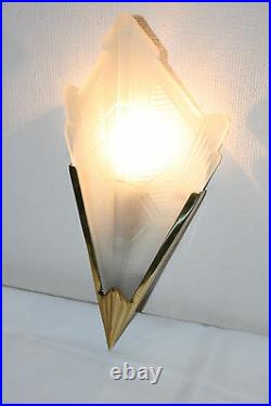 Art Deco Murano Stil Wall light Lamp Wandlampe Barovier Degue Style sconces
