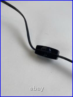 Art Deco Nouveau Style Nude Dancer Table Lamp Sculpture Erotica Woman Black