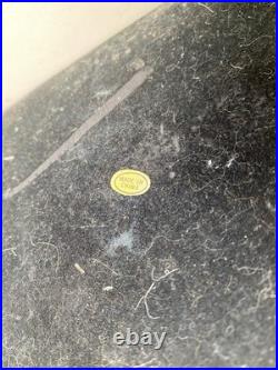 Art Deco Nouveau Style Nude Dancer Table Lamp Sculpture Erotica Woman Black