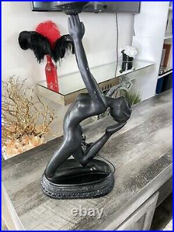 Art Deco Nude Female Lamp