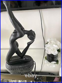 Art Deco Nude Female Lamp