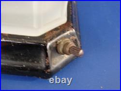 Art Deco Period Nude Woman Frosted Torchiere Lamp by Tiffin Glass circa 1920s