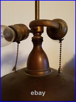 Art Deco Pierced Brass Morrish Lamp 24 x 16 1/2