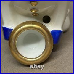Art Deco Pierrot Perfume Lamp Signed A. L. Alfred Lanternier Limoges France