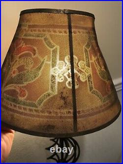 Art Deco Rembrandt Style Mesh Metal Lamp Shade