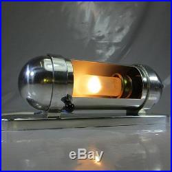 Art Deco Schiffslampe Kajütenlampe Kojenlampe Aluminium Wandlampe Bilderlampe N2