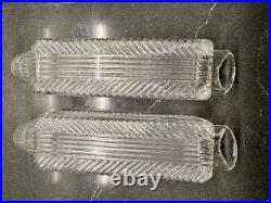 Art Deco Skyscraper Table Lamps 1930s working pair