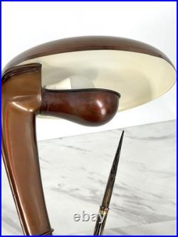 Art Deco Streamline Sheaffer Fountain Pen Desk Set Cobra Lamp Norman Bel Geddes