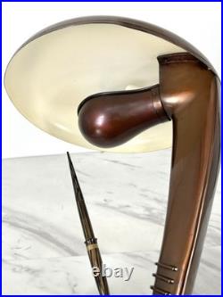 Art Deco Streamline Sheaffer Fountain Pen Desk Set Cobra Lamp Norman Bel Geddes