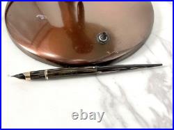 Art Deco Streamline Sheaffer Fountain Pen Desk Set Cobra Lamp Norman Bel Geddes