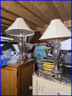 Art Deco Style Brass Table Lamp with Neo Classical Flair local pickup only