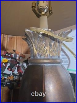Art Deco Style Brass Table Lamp with Neo Classical Flair local pickup only