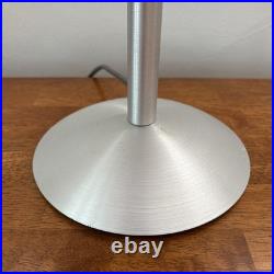 Art Deco Style Machined Brushed Spun Aluminum Desk Lamp Donovan Lighting