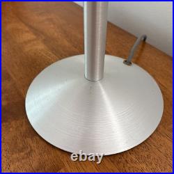 Art Deco Style Machined Brushed Spun Aluminum Desk Lamp Donovan Lighting