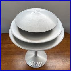 Art Deco Style Machined Brushed Spun Aluminum Desk Lamp Donovan Lighting