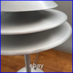 Art Deco Style Machined Brushed Spun Aluminum Desk Lamp Donovan Lighting