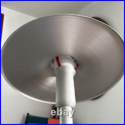 Art Deco Style Machined Brushed Spun Aluminum Desk Lamp Donovan Lighting