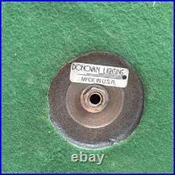 Art Deco Style Machined Brushed Spun Aluminum Desk Lamp Donovan Lighting