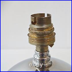 Art Deco Table Lamp 1940 1950 Steel Chrome Dlg Jacques Adnet 40s 50s Retro